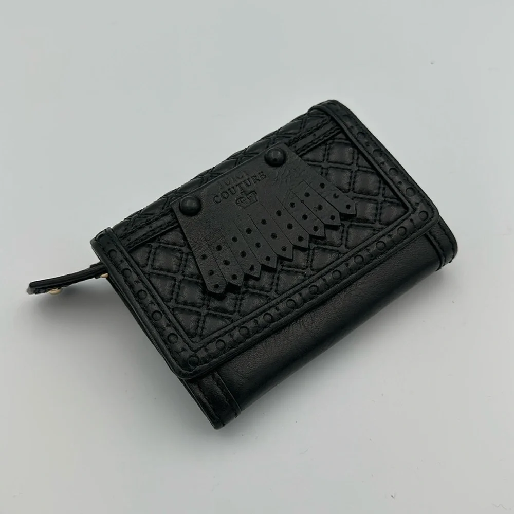 Juicy Couture Black Leather Wallet